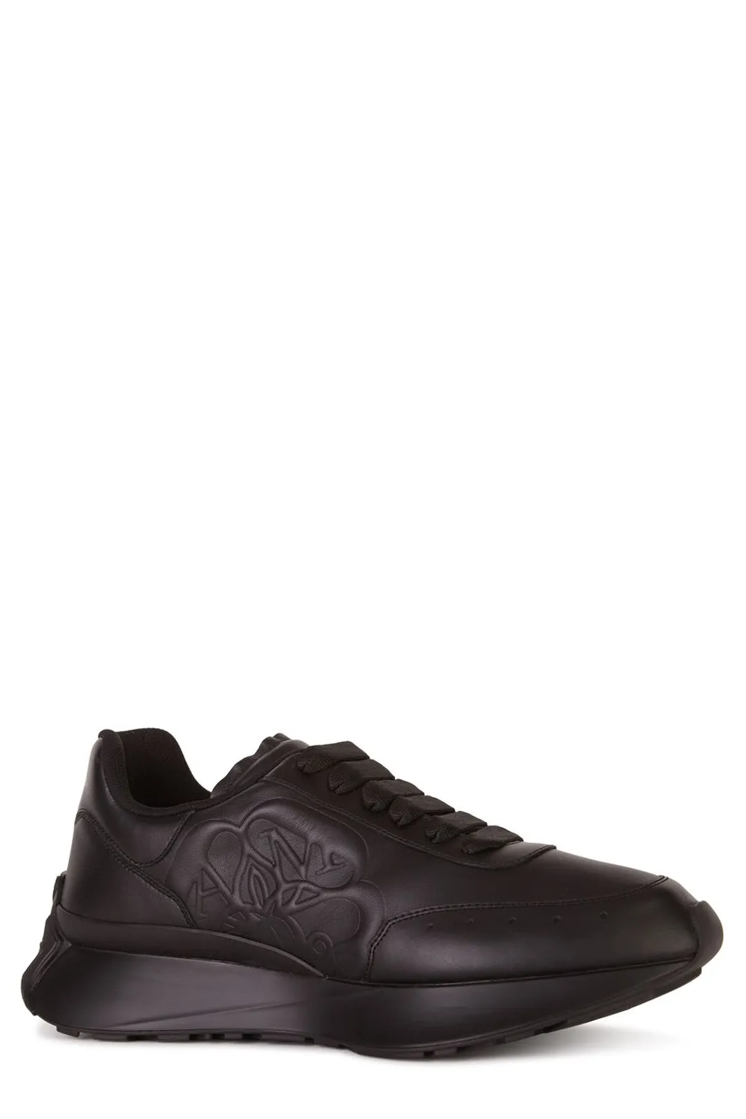 Alexander McQueen Embossed Lace-Up Sneakers