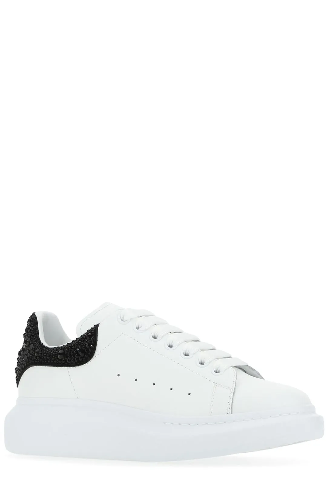 Alexander McQueen Oversized Embellished Low-Top Sneakers
