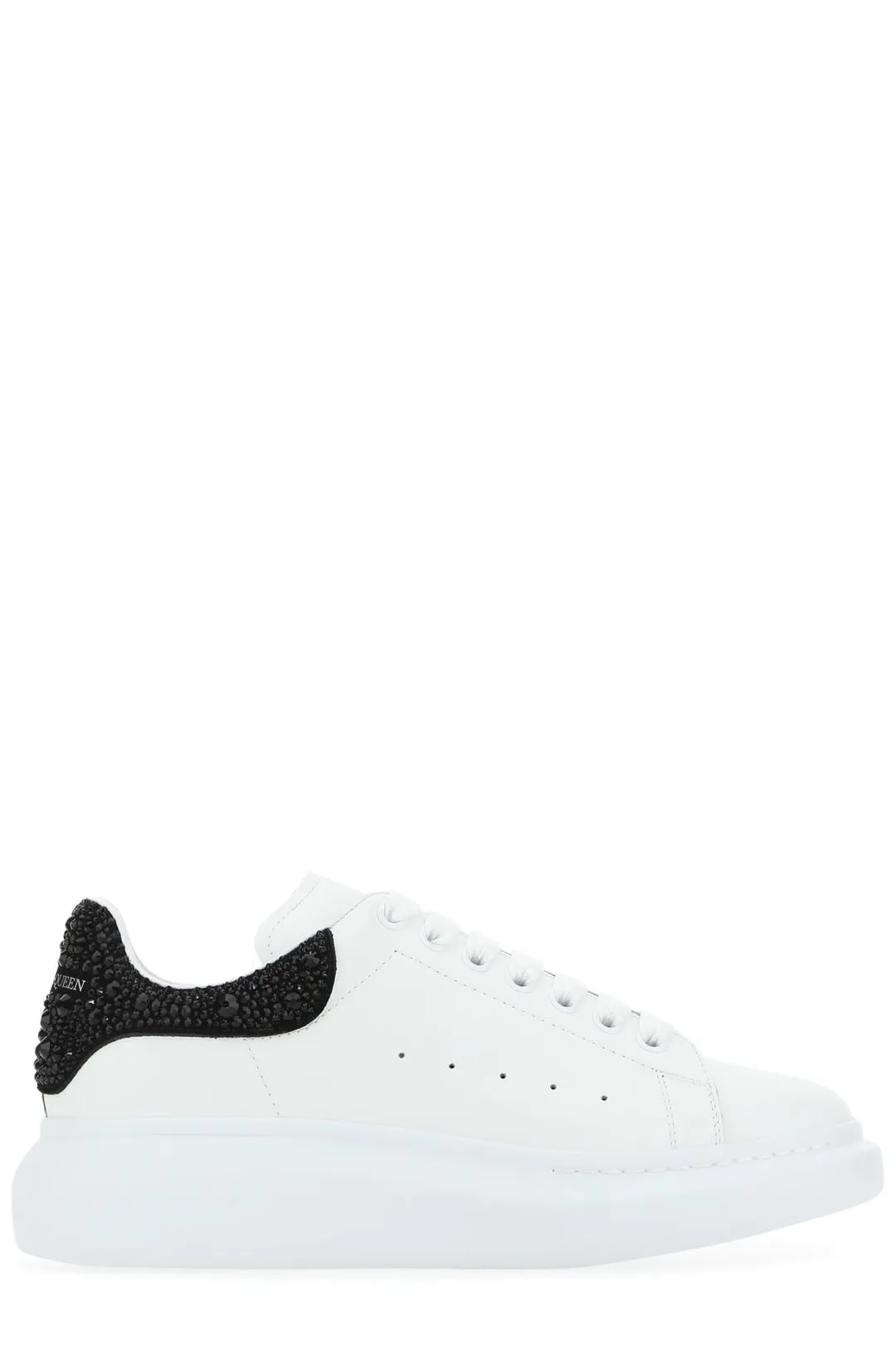 Alexander McQueen Oversized Embellished Low-Top Sneakers