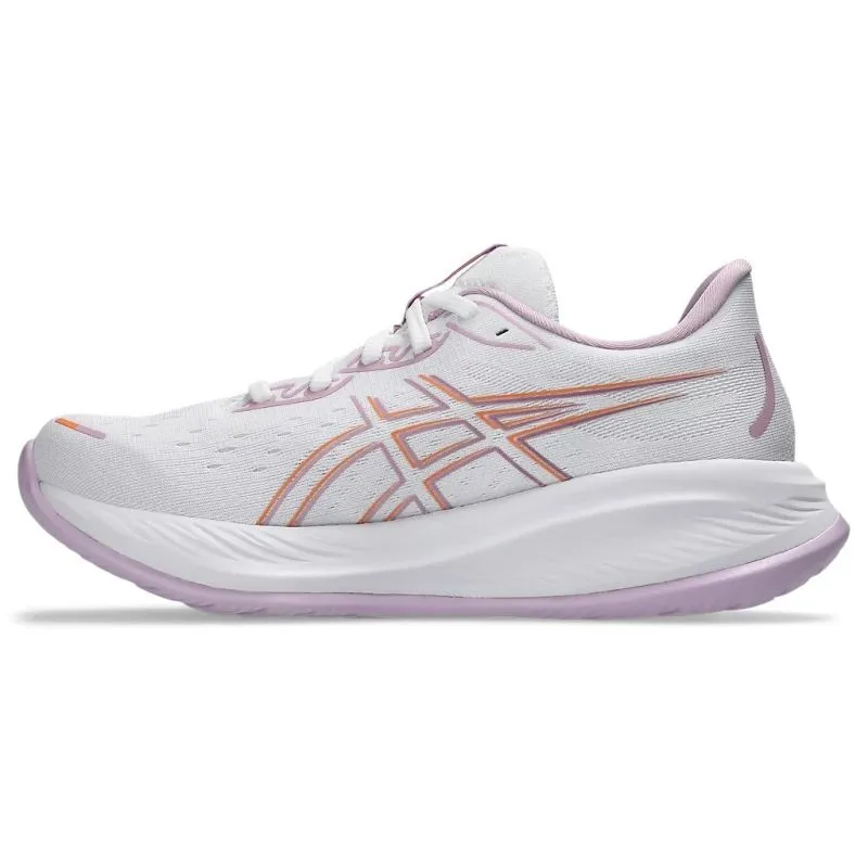ASICS WOMEN'S GEL CUMULUS 26 WHITE/LIGHT UBE SHOES
