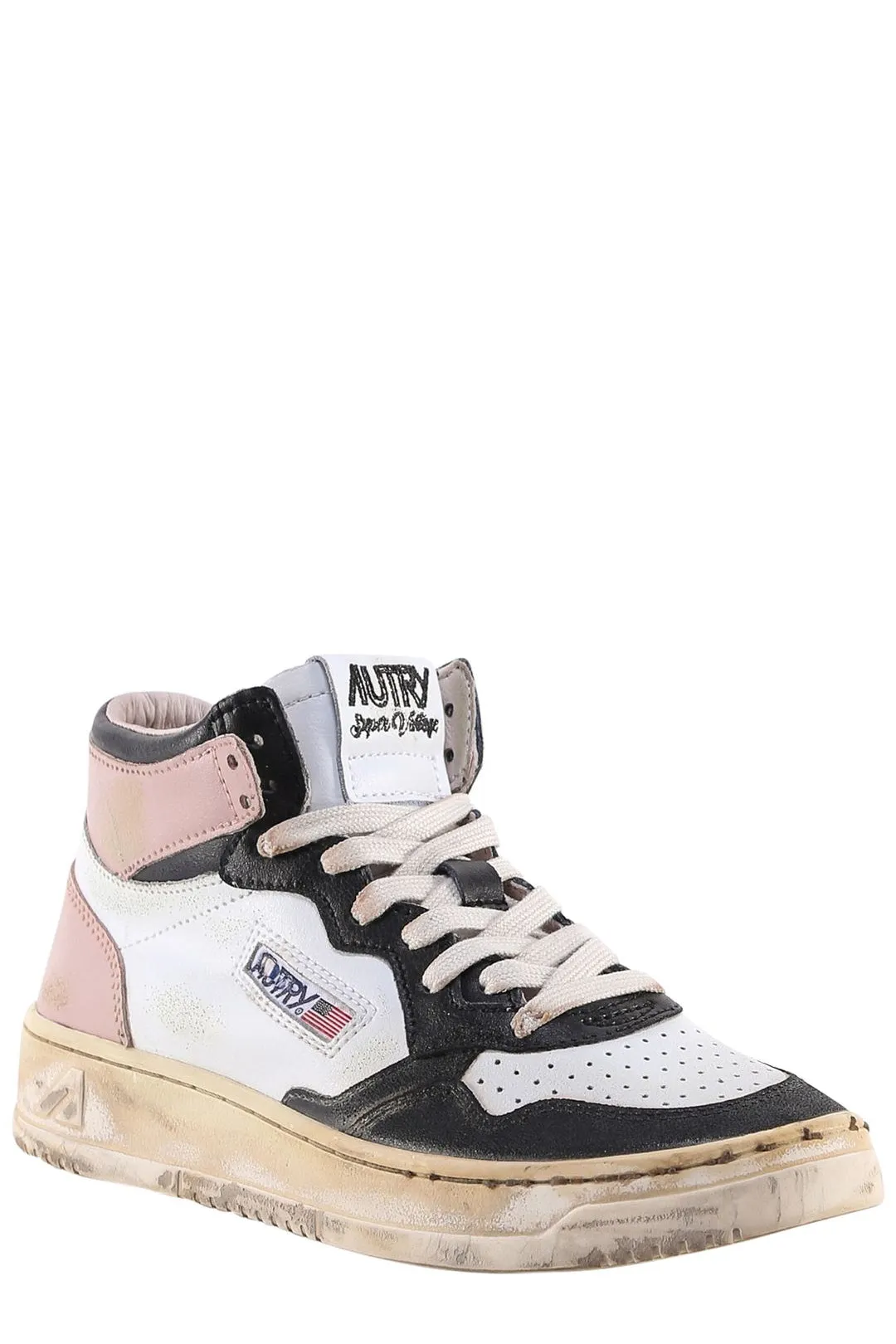 Autry Medalist Lace-Up Sneakers