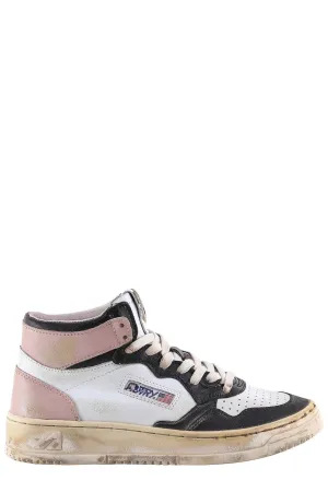 Autry Medalist Lace-Up Sneakers