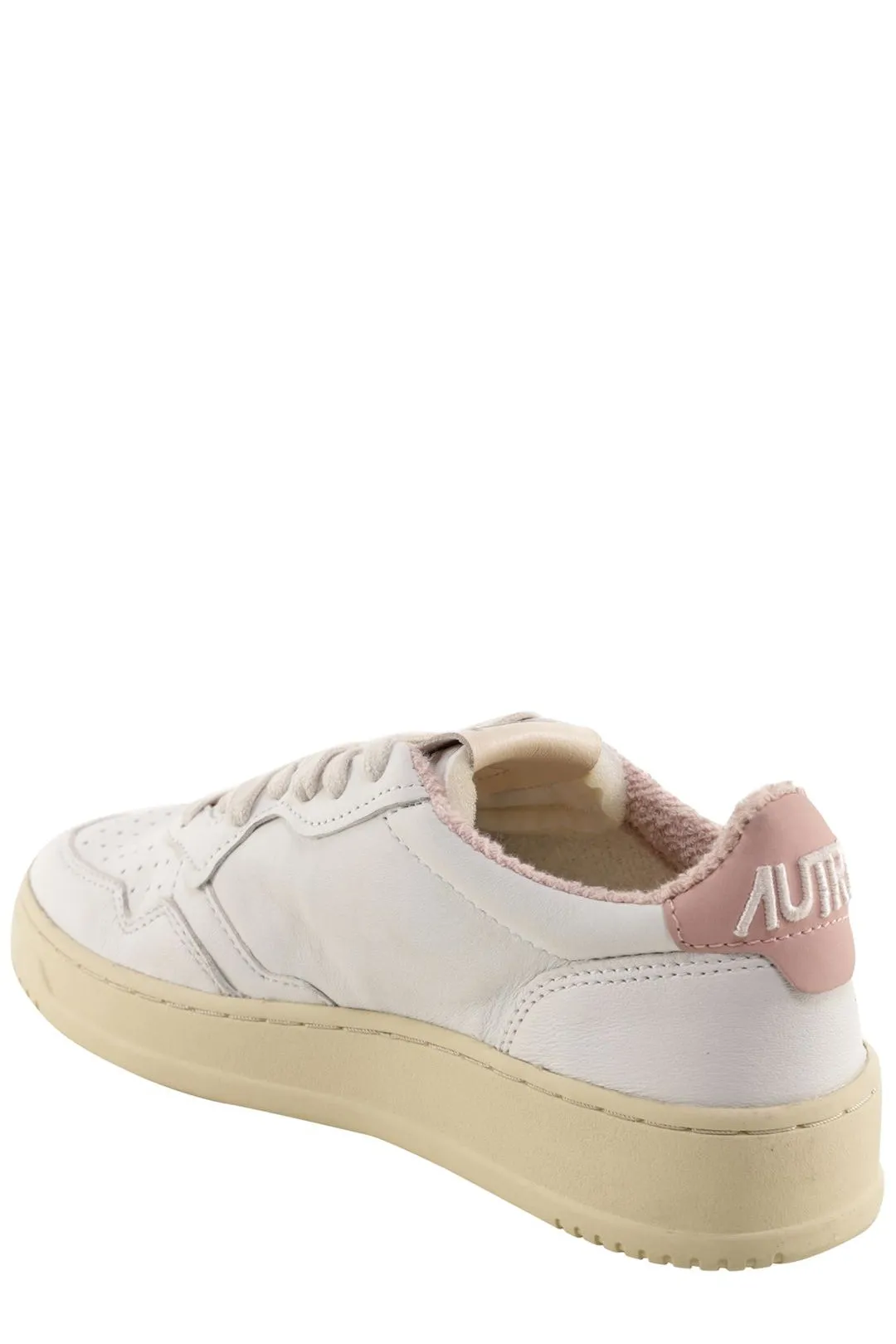 Autry Round Toe Lace-Up Sneakers