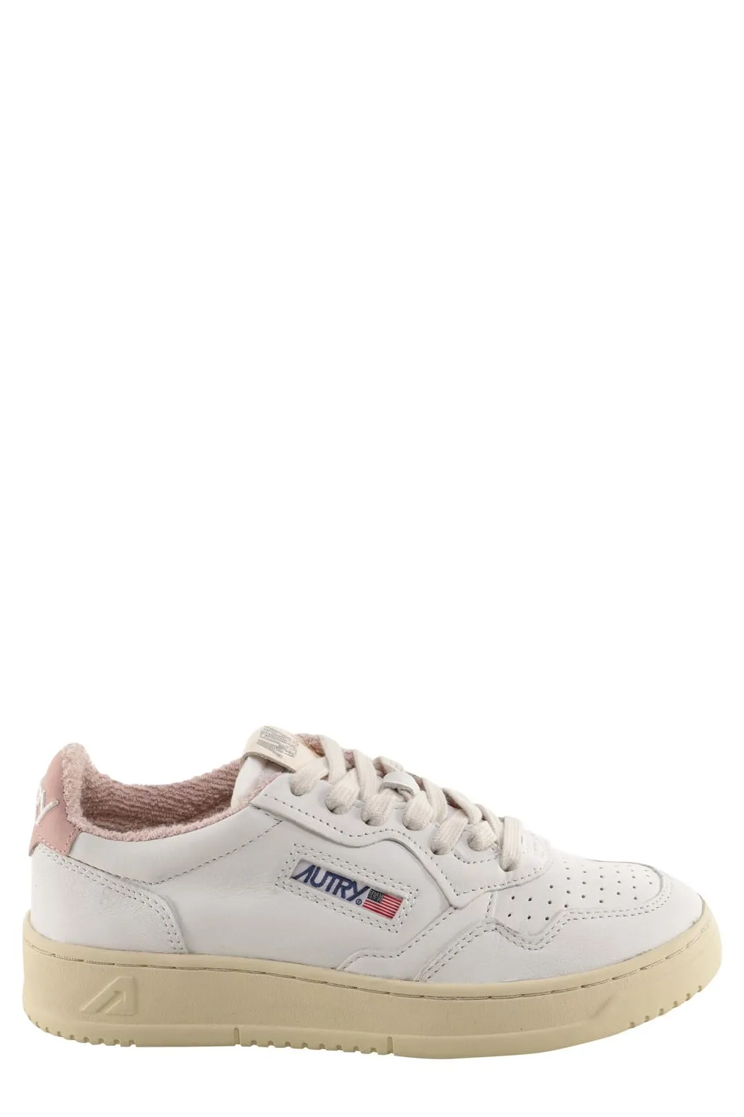 Autry Round Toe Lace-Up Sneakers
