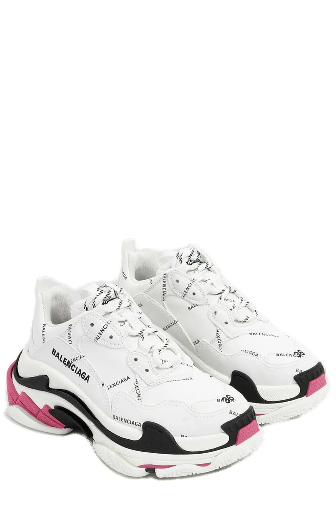 Balenciaga Triple S Lace-Up Sneakers