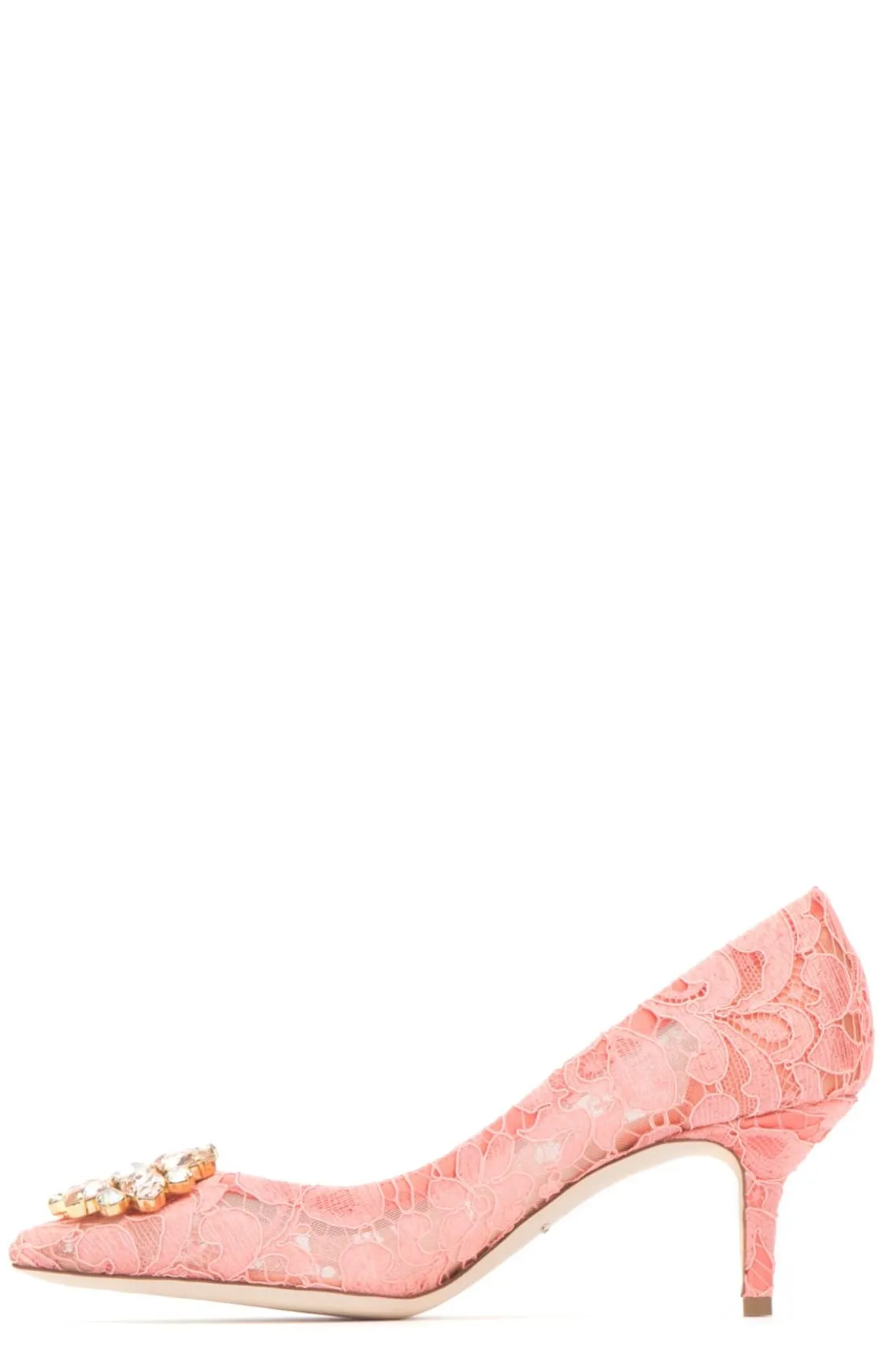 Dolce & Gabbana Bellucci Embellished Lace Pumps