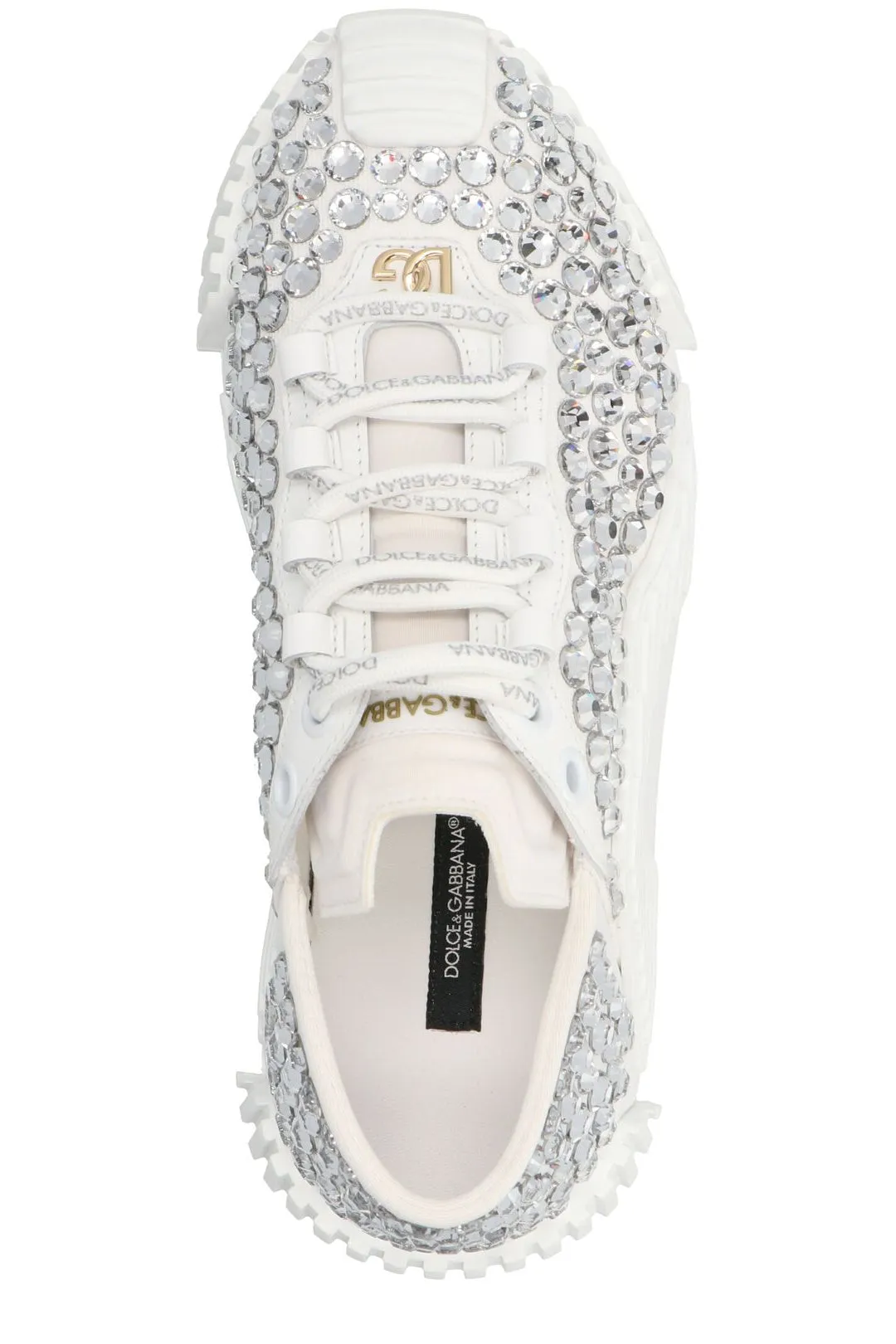 Dolce & Gabbana Embellished Low-Top Sneakers
