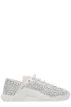 Dolce & Gabbana Embellished Low-Top Sneakers