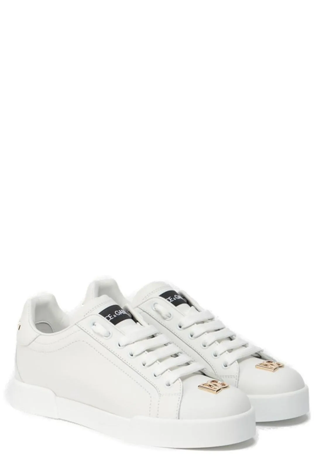 Dolce & Gabbana Logo Plaque Low-Top Sneakers