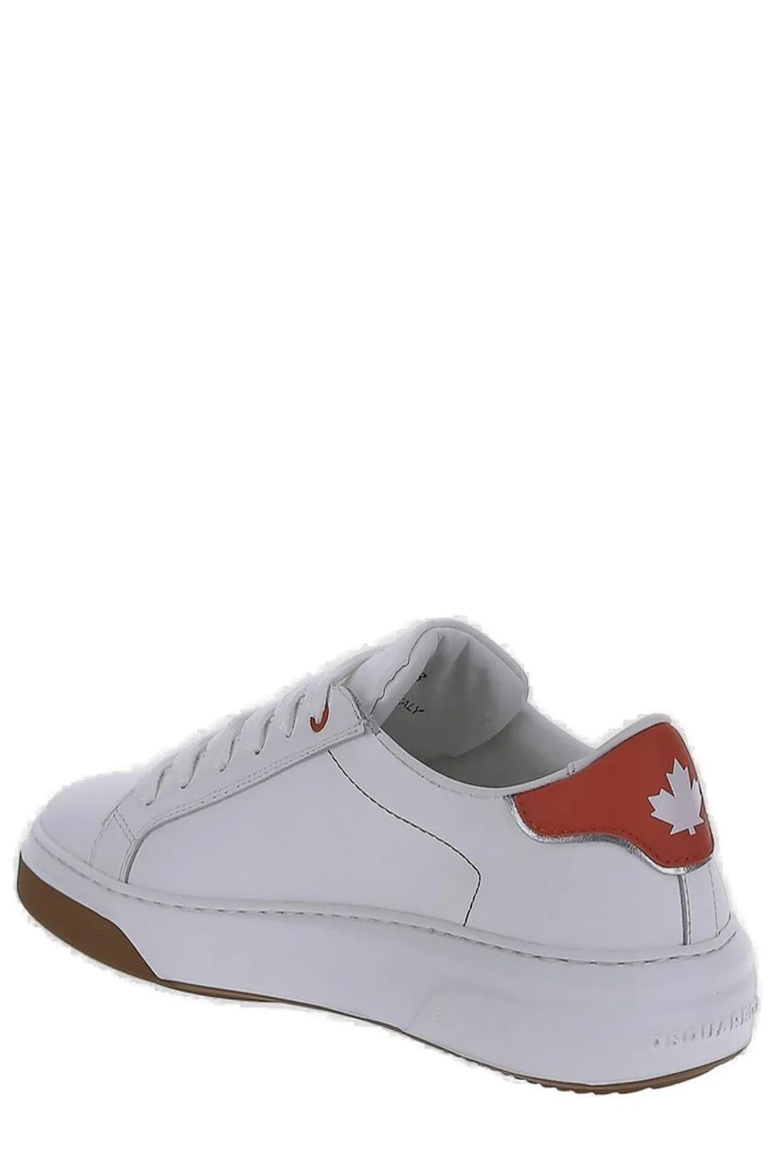 Dsquared2 Logo Print Panelled Lace-Up Sneakers