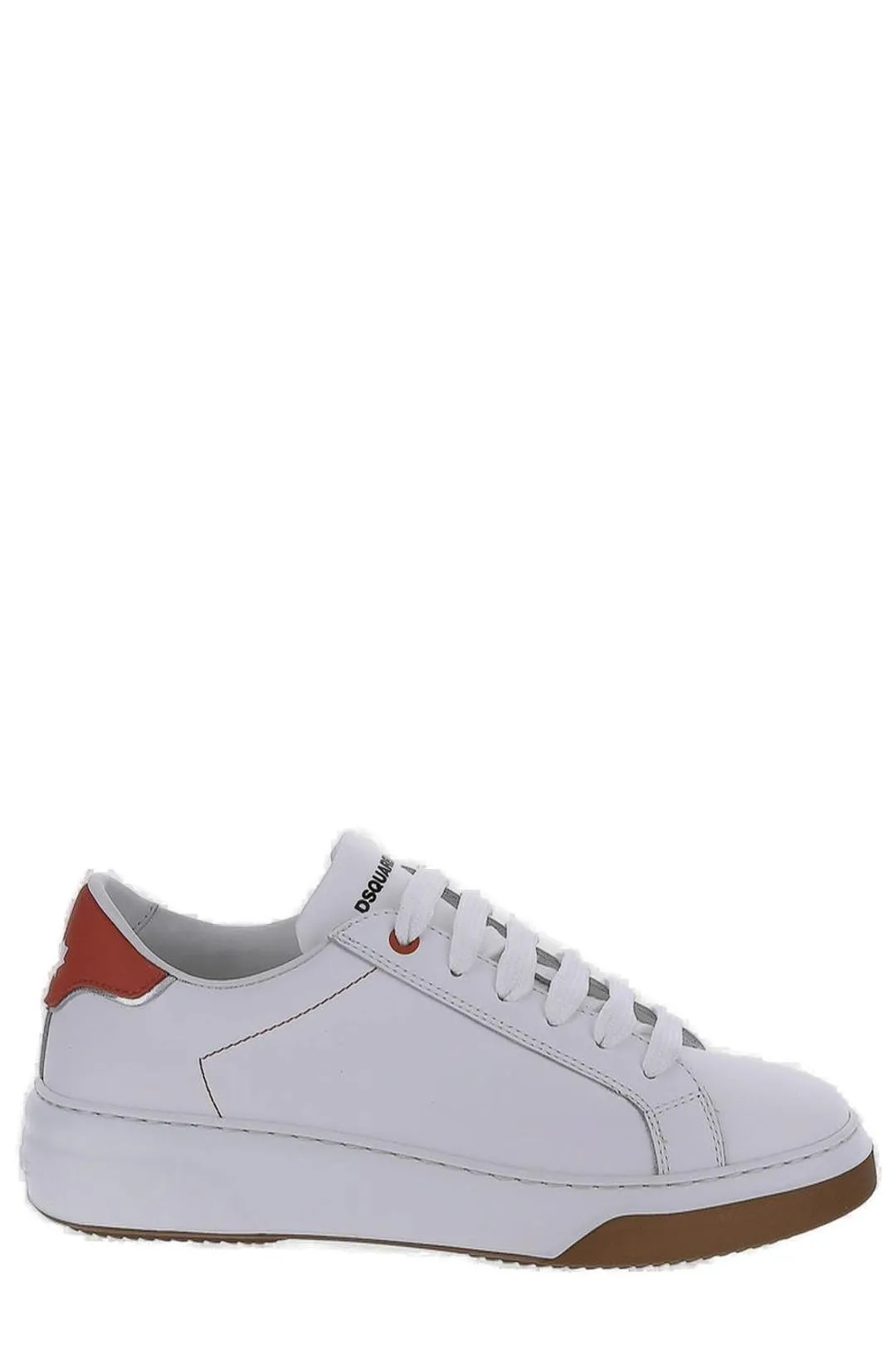 Dsquared2 Logo Print Panelled Lace-Up Sneakers