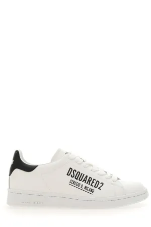 Dsquared2 Logo-Printed Lace-Up Sneakers