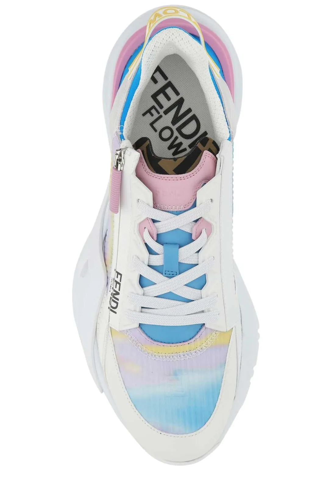 Fendi Flow Lace-Up Sneakers