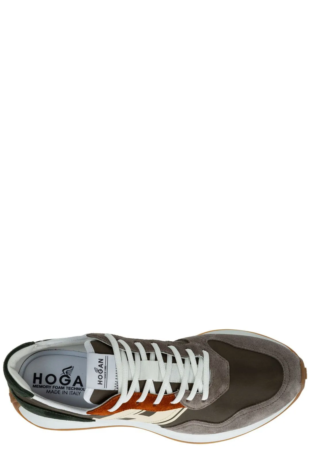 Hogan Logo Detailed Lace-Up Sneakers