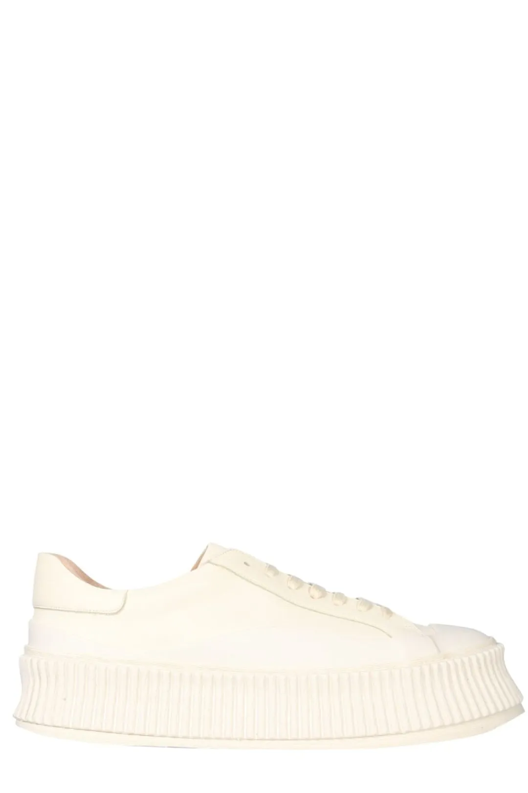 Jil Sander Ridged Lace-Up Sneakers