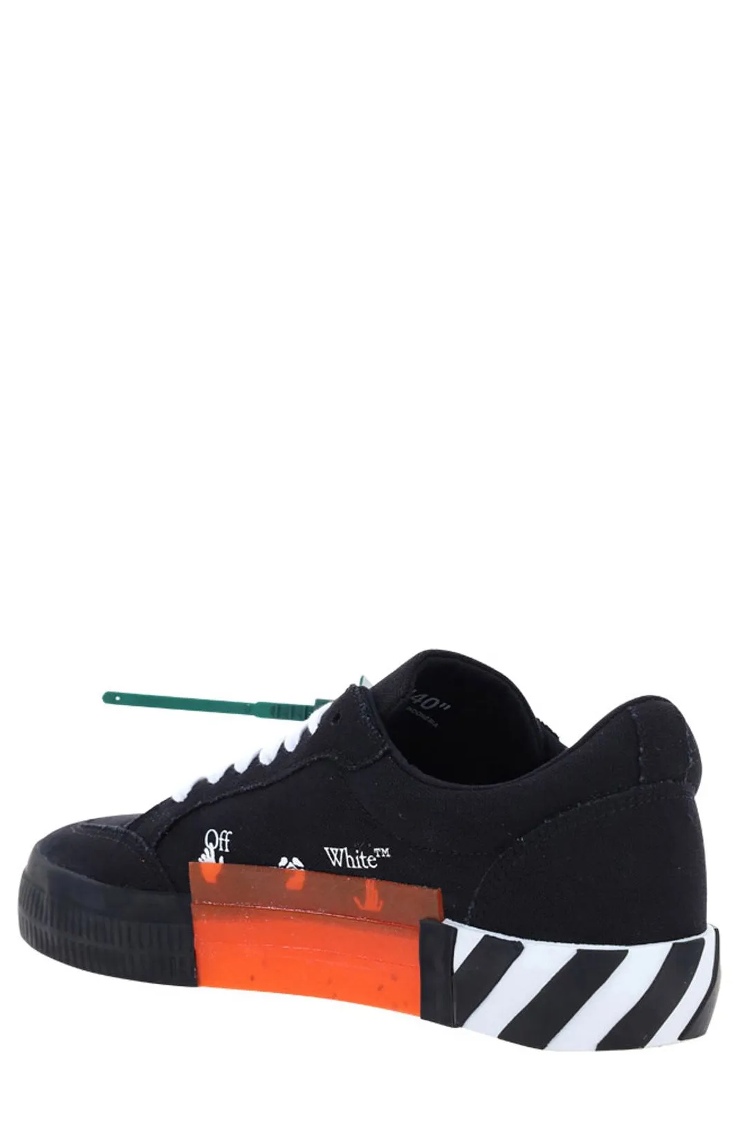 Off-White Low Vulcanized Lace-Up Sneakers