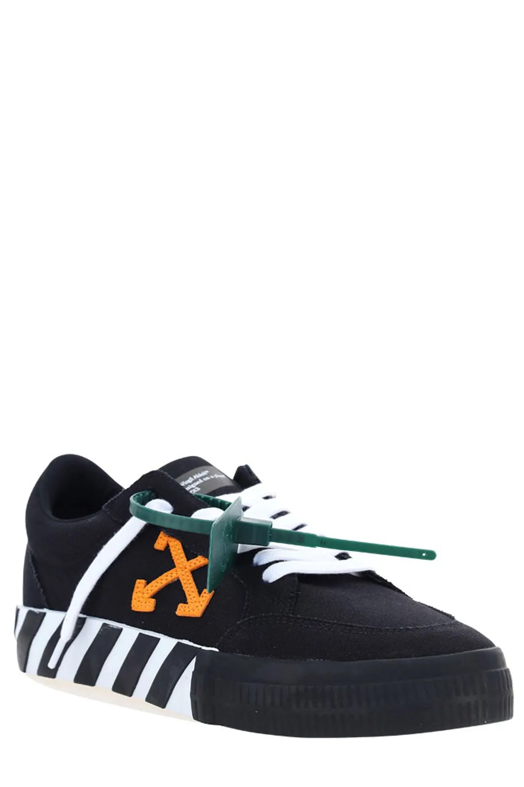 Off-White Low Vulcanized Lace-Up Sneakers