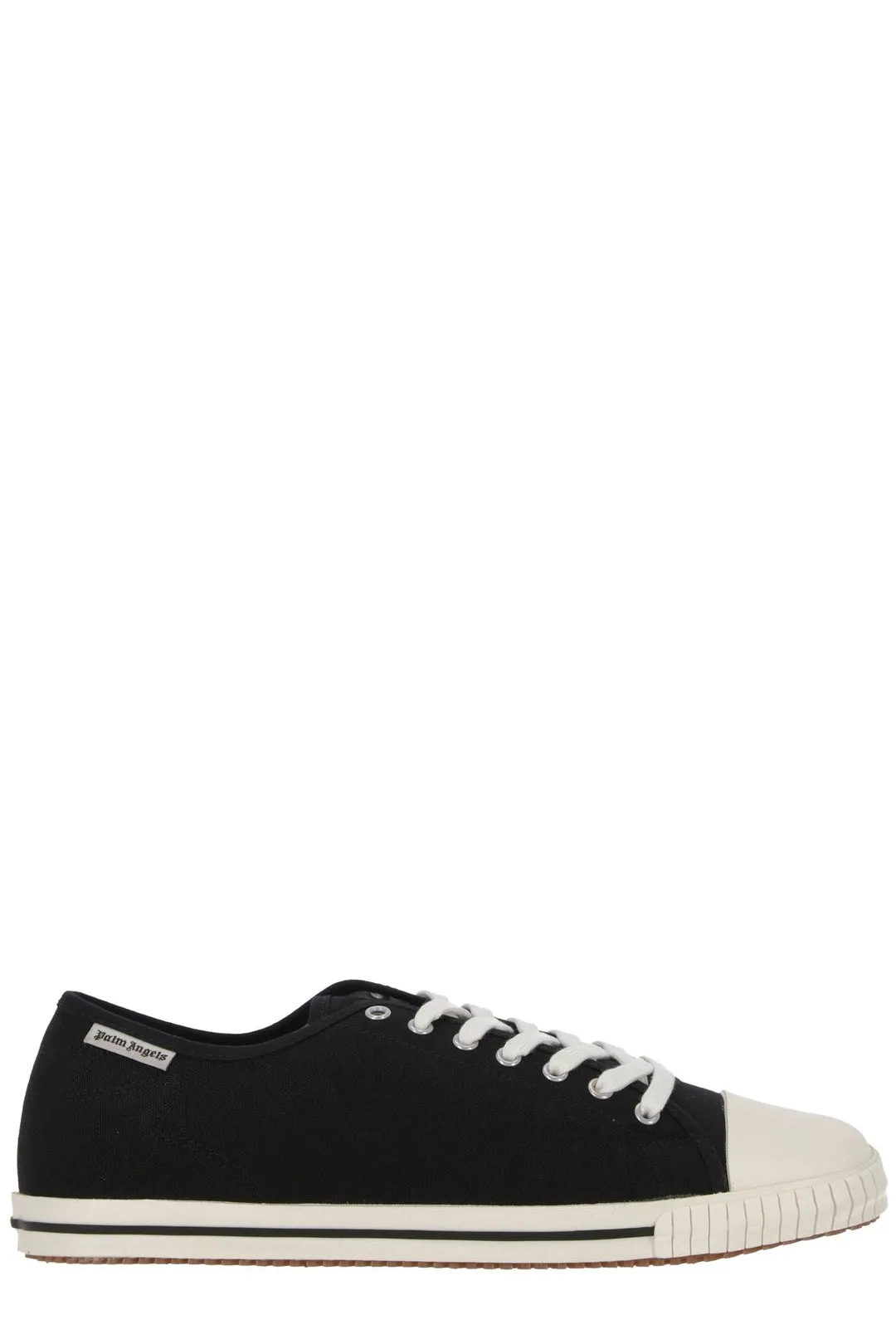 Palm Angels Logo Label Lace-Up Sneakers
