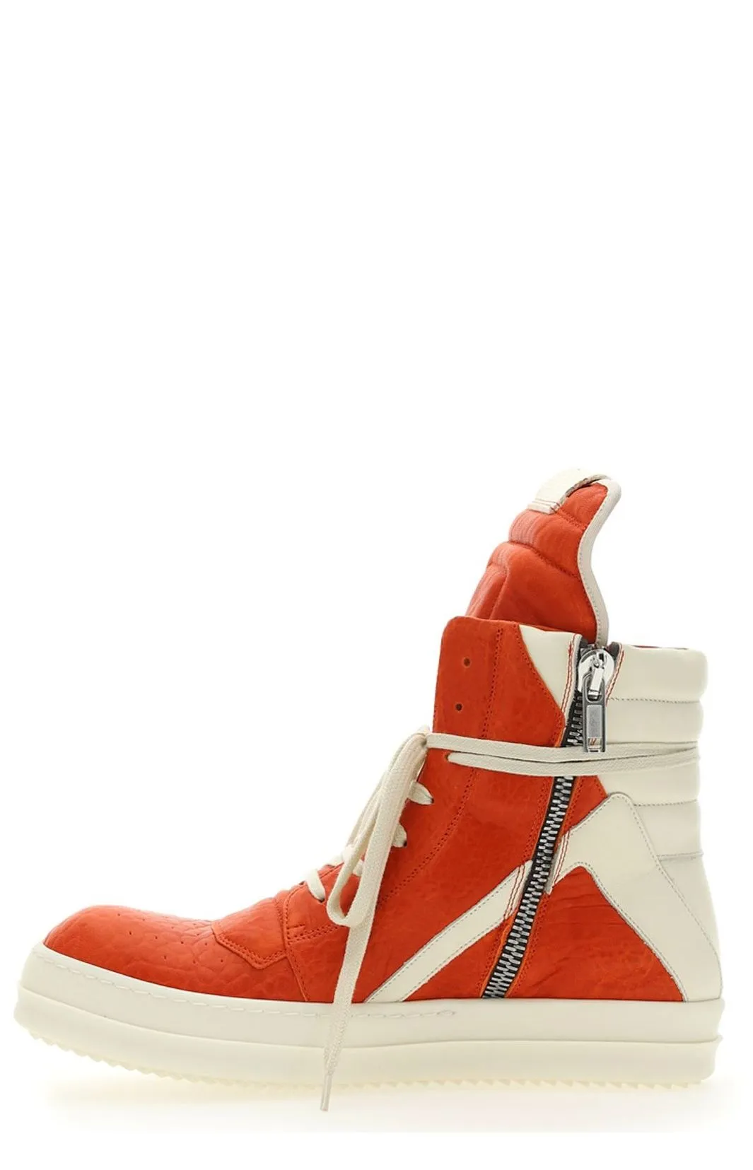 Rick Owens Geobasket Lace-Up Sneakers