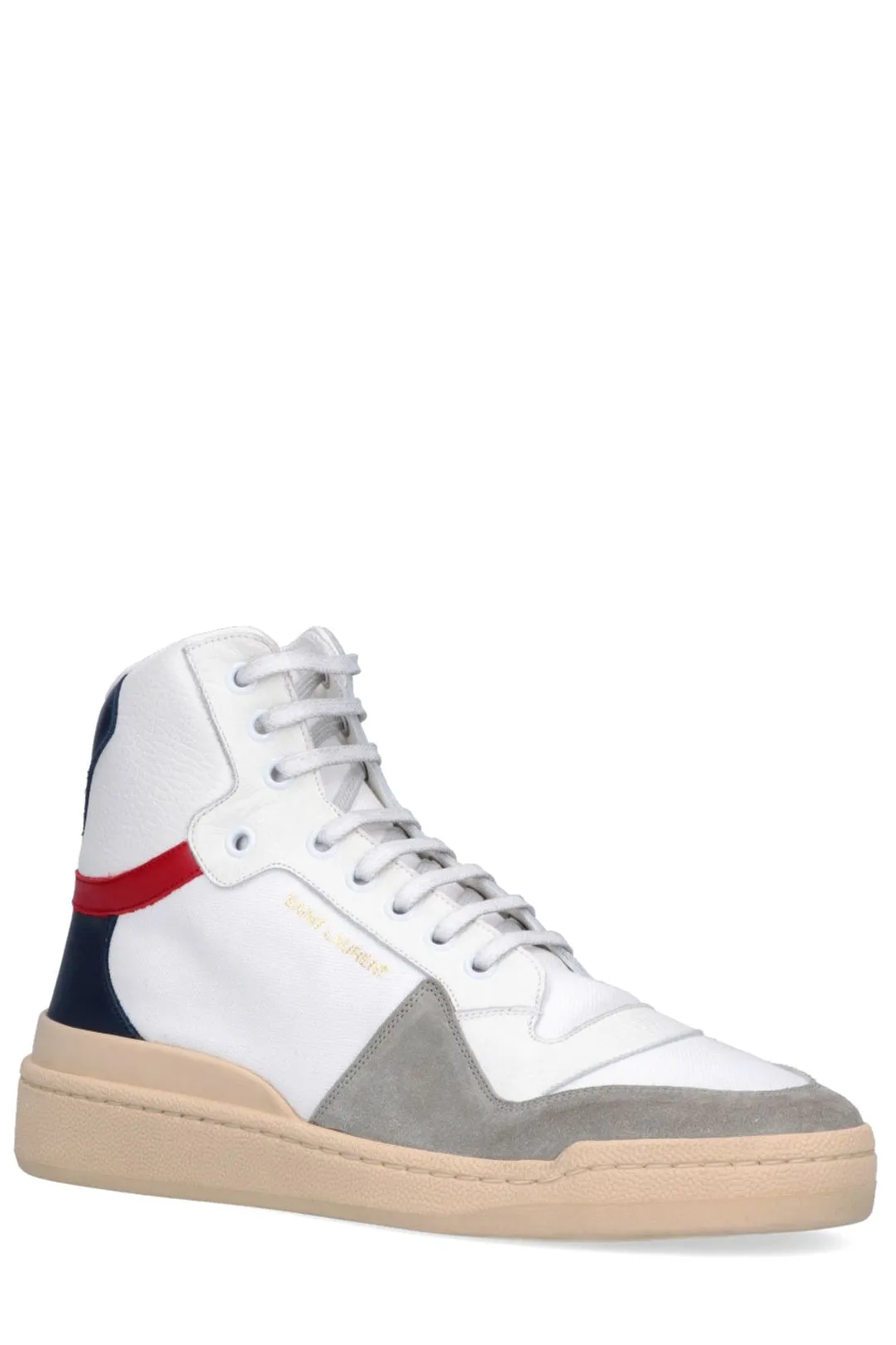Saint Laurent SL24 Mid-Top Sneakers