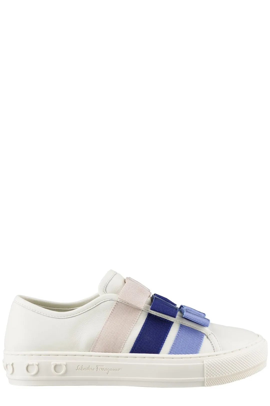 Salvatore Ferragamo Vara Bow Low-Top Sneakers