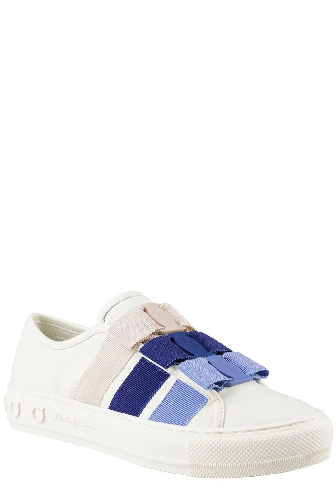 Salvatore Ferragamo Vara Bow Low-Top Sneakers