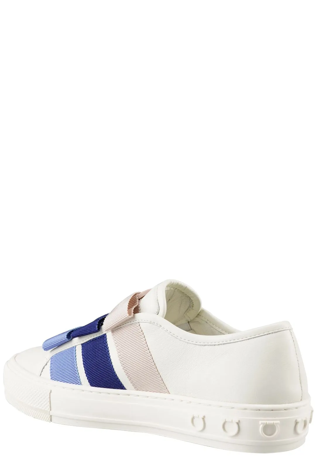 Salvatore Ferragamo Vara Bow Low-Top Sneakers
