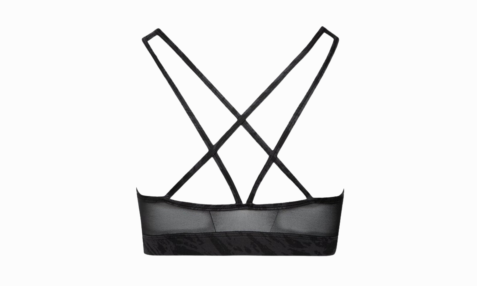Sports Bra Nk Df Ic Swsh Strpy WMNS "BLACK"