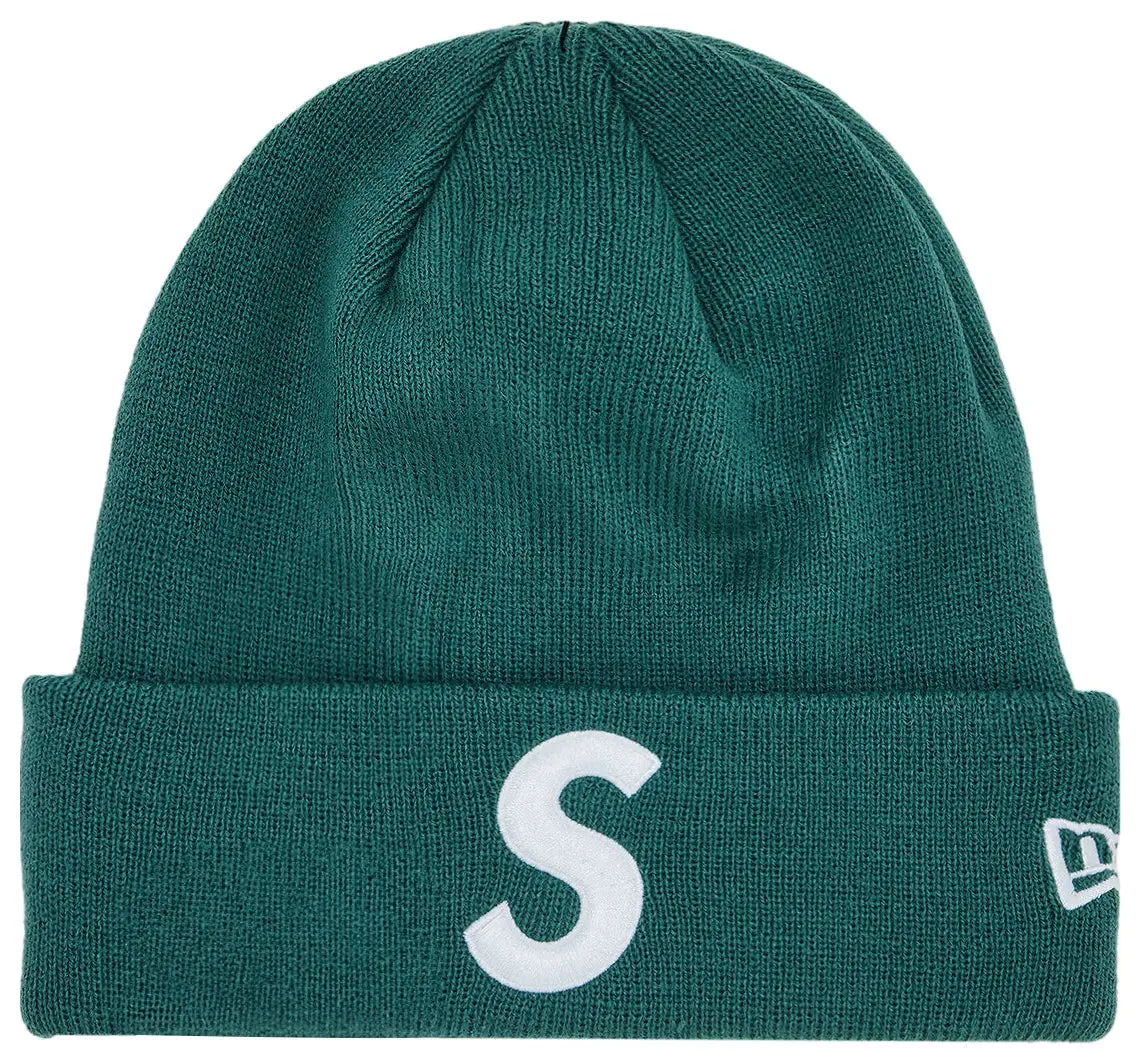 Supreme x New Era S Logo Beanie "Green"