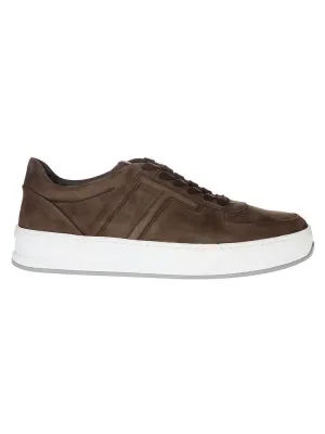 Tod's Round Toe Lace-Up Sneakers