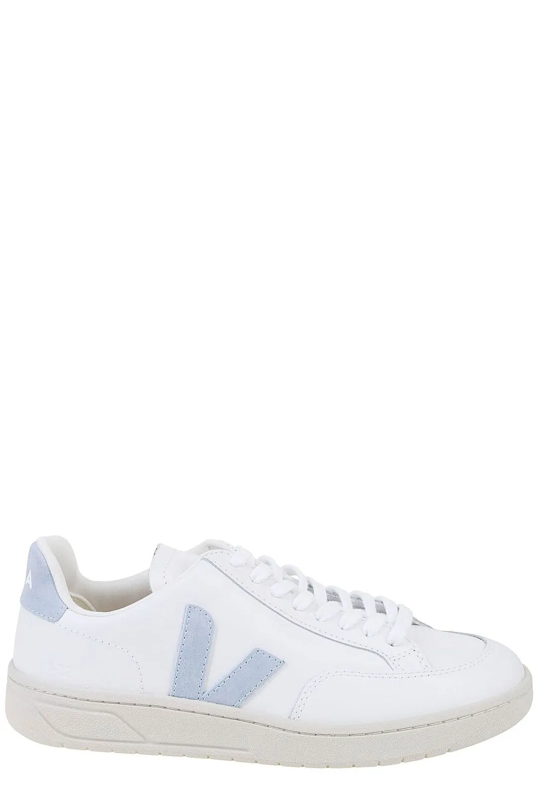 Veja V-12 Round Toe Lace-Up Sneakers