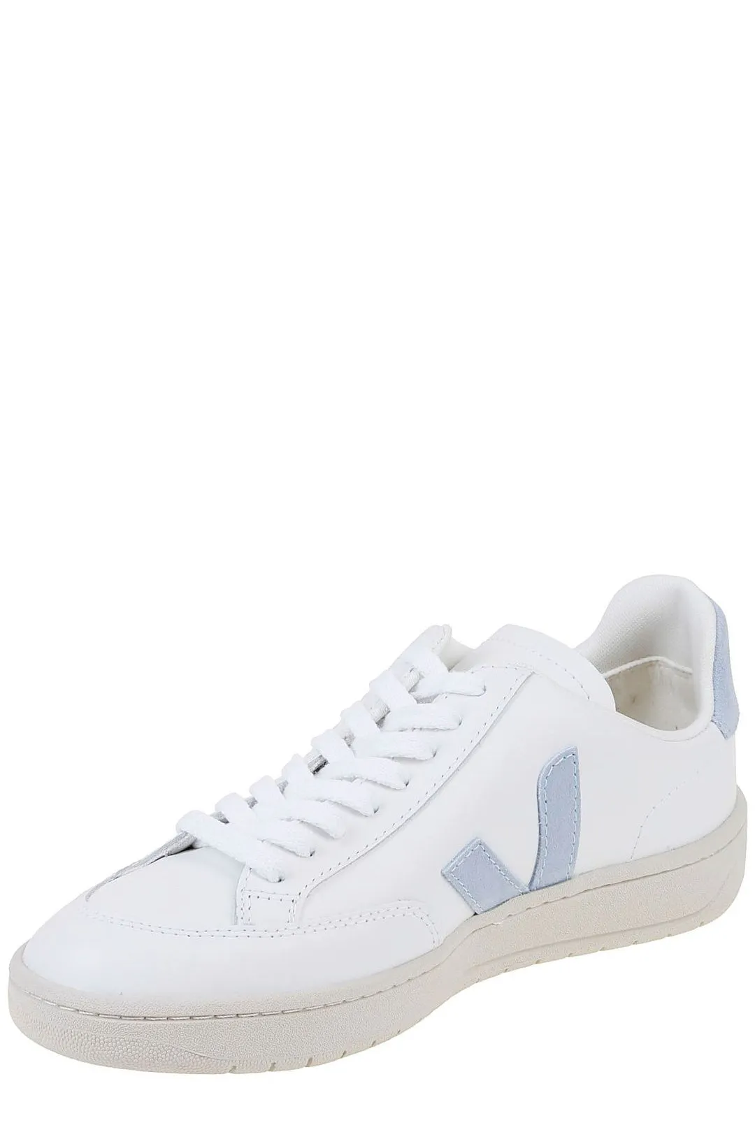 Veja V-12 Round Toe Lace-Up Sneakers