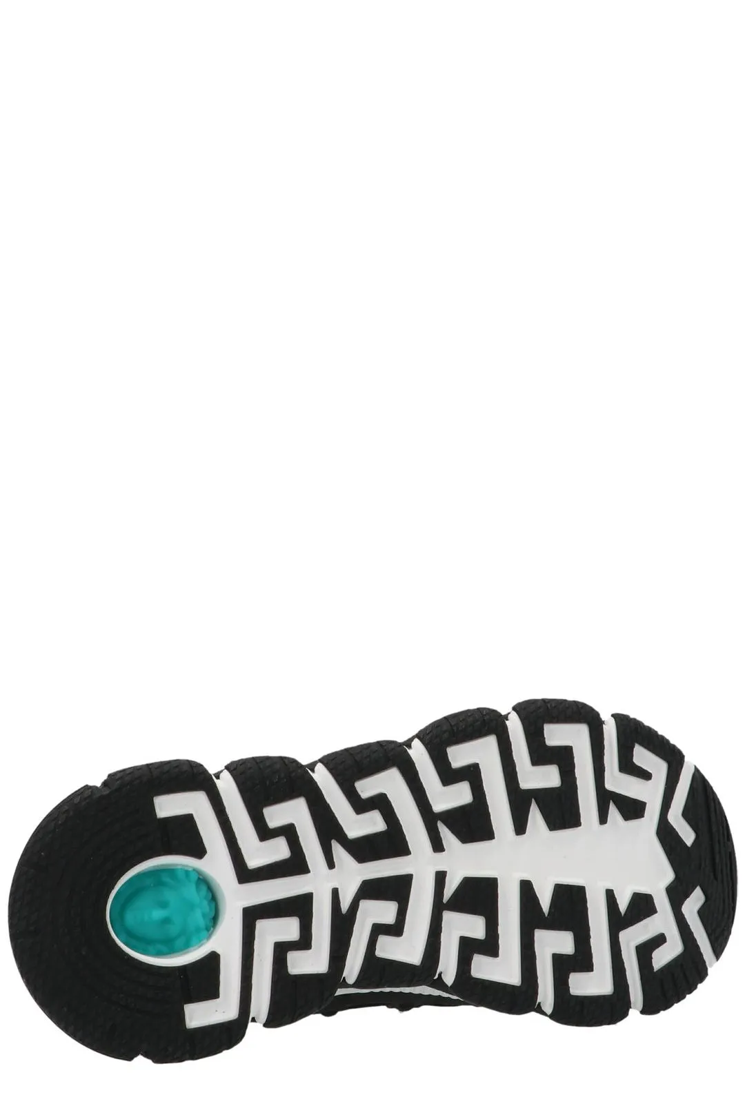 Versace Greek Key Printed Lace-Up Sneakers