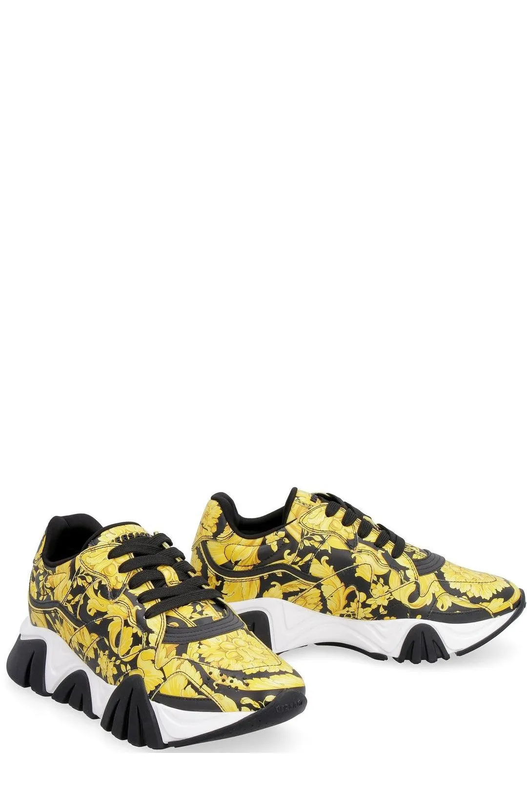 Versace Squalo Lace-Up Sneakers