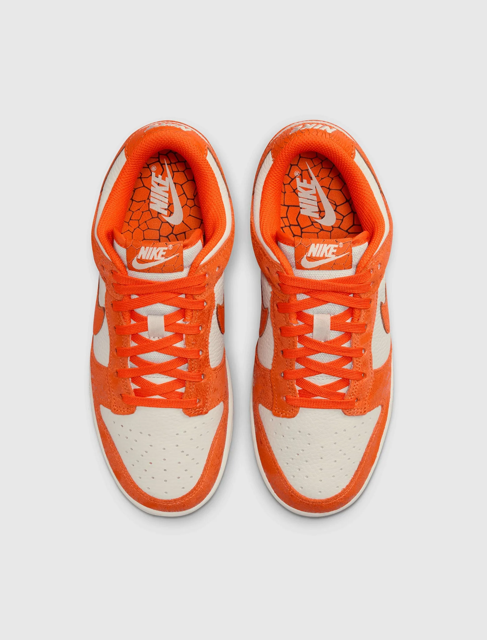 WOMEN'S DUNK LOW CRACKED ORANGE